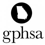 Logo featuring a black silhouette of Georgia state above 'gphsa' text.